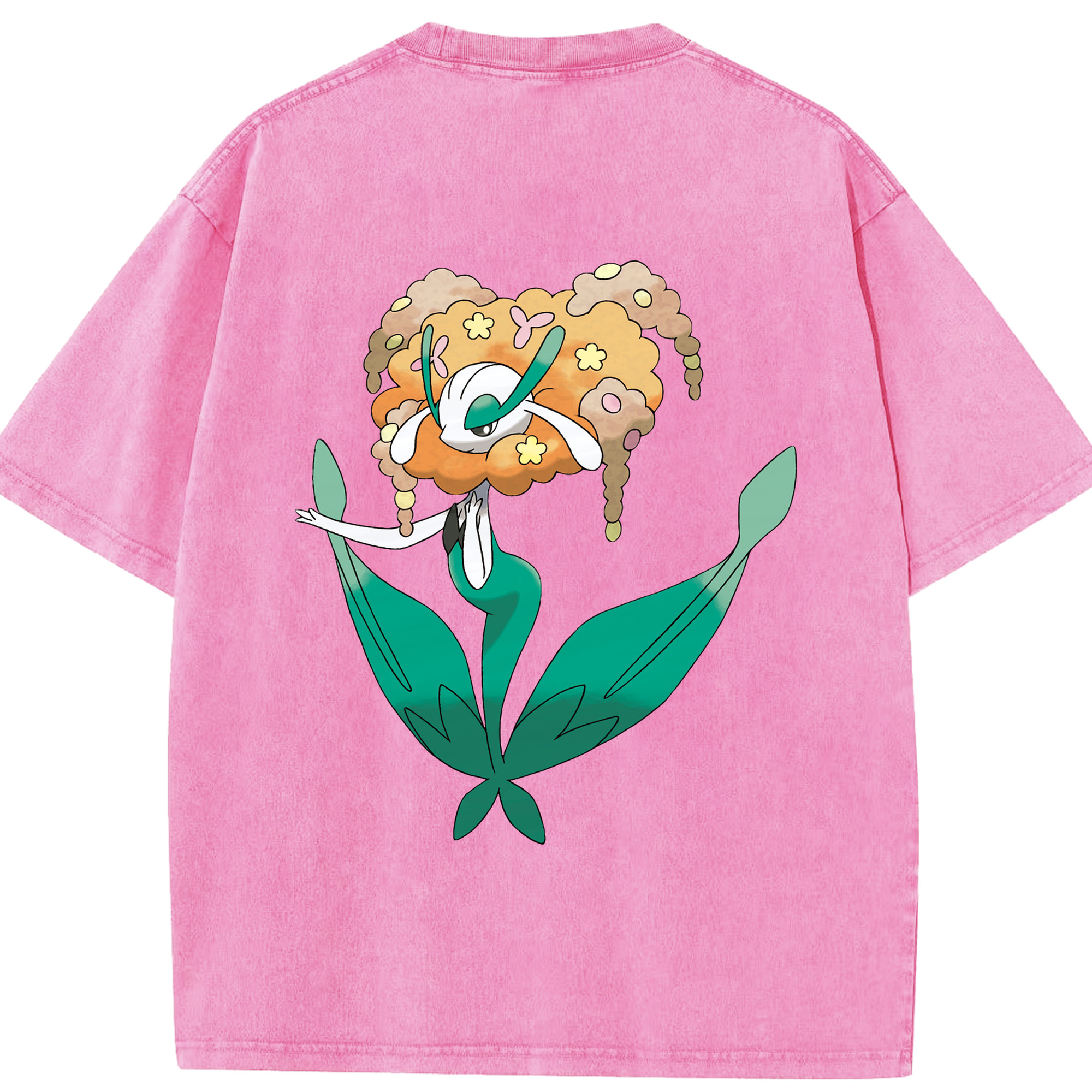 （画像用） ポケットモンスター Pokémon 綿100% ヴィンテージ風 半袖Tシャツ（背面プリント）